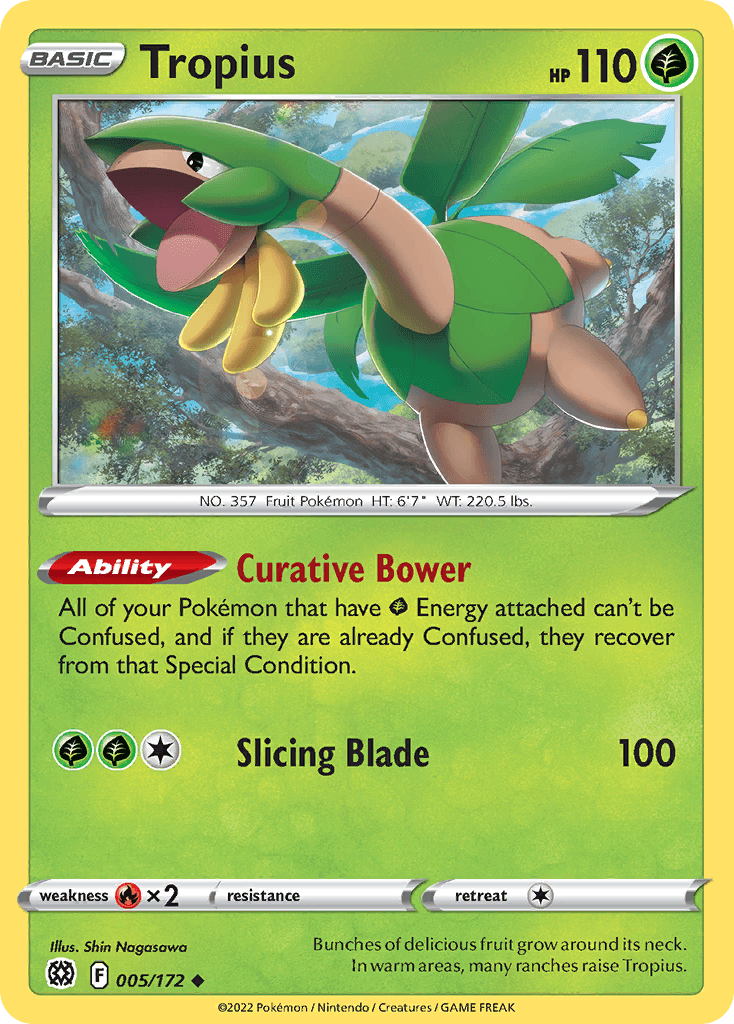 Tropius 5 — Sword & Shield: Brilliant Stars