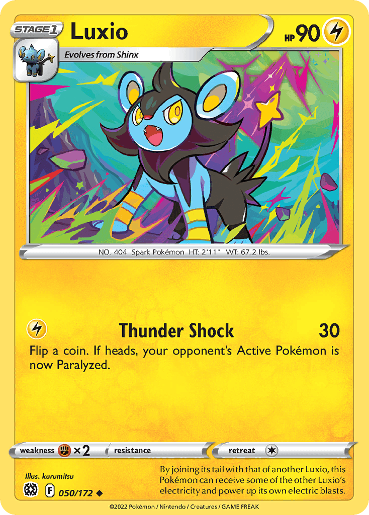 Luxio 50 — Sword & Shield: Brilliant Stars