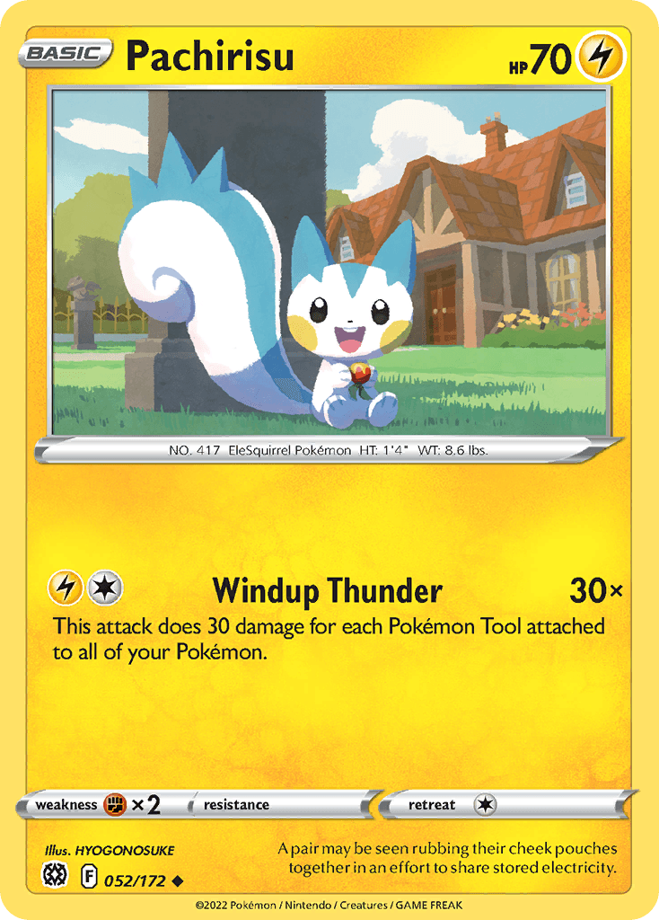 Pachirisu 52 — Sword & Shield: Brilliant Stars