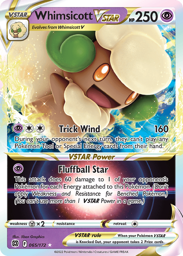 Whimsicott VSTAR 65