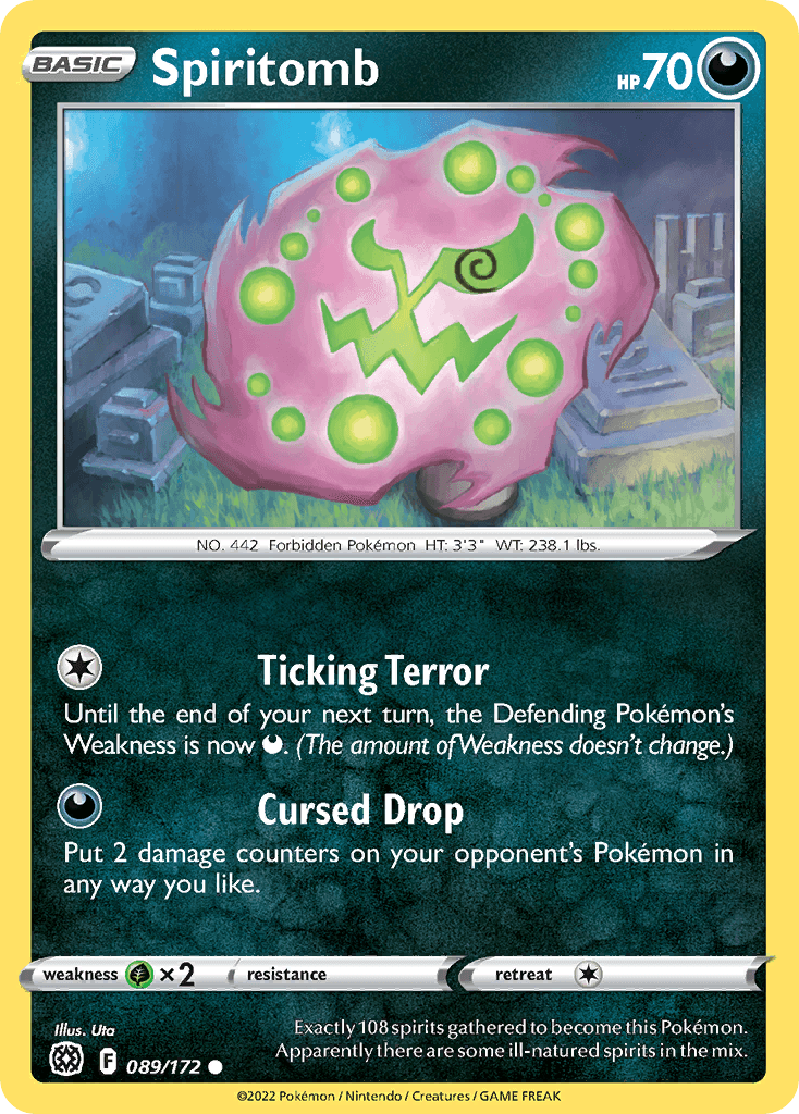 Spiritomb 89 — Sword & Shield: Brilliant Stars